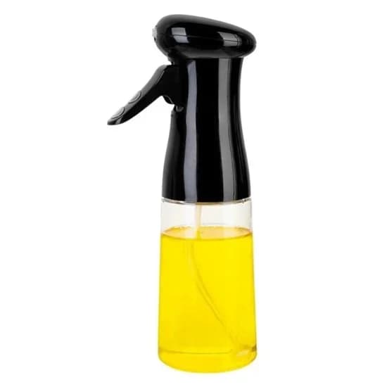 Şık Tasarımlı Püskürtmeli Cam Şişe 200 Ml Yağdanlık