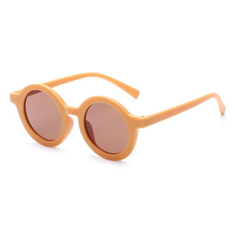 Cool Çocuk Güneş Gözlüğü 400 Uv Koruma Mat Sarı 3-8 Yaş