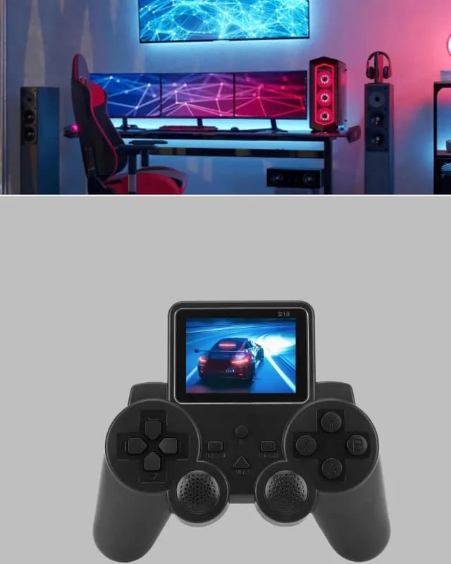 S10 Gamepad Hdmı Bağlantılı 520 Oyunlu Oyun Konsolu