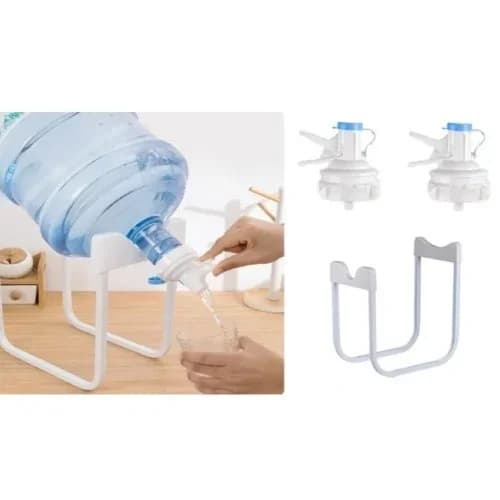 Metal Standlı Damacana Musluk Başlığı Seti 19l-20l