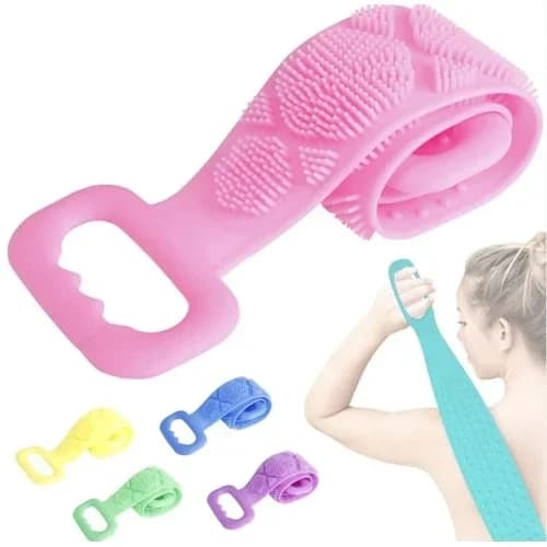 Çift Taraflı Banyo Sırt Kesesi 70 Cm Derin Temizlik