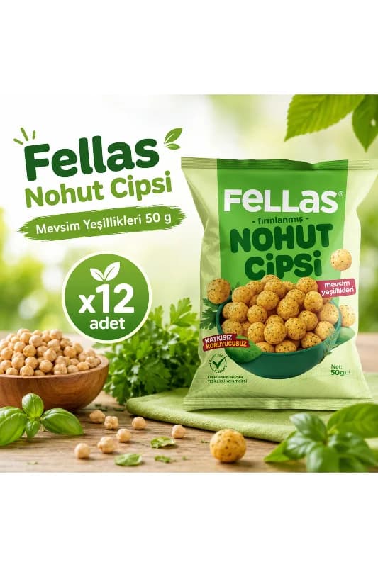 Fellas Nohut Cipsi Mevsim Yeşillikleri