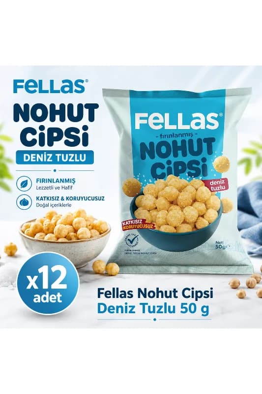 Fellas Nohut Cipsi Deniz Tuzlu