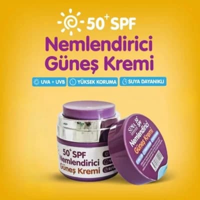 Sina - Güneş Kremi 50+SPF 50 Ml (Suya Dayanıklı)