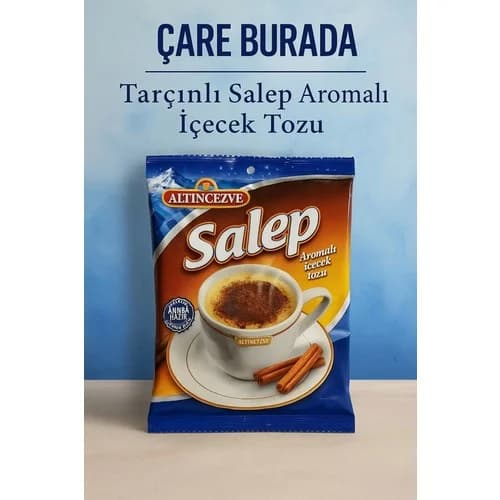 Tarçınlı Salep Aromalı İçecek Tozu 250 Gr