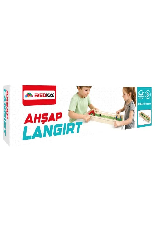 Ahşap Langırt Oyunu Futbol Eğlence