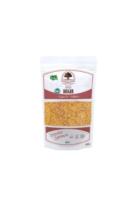 Organik Köftelik Bulgur 1kg