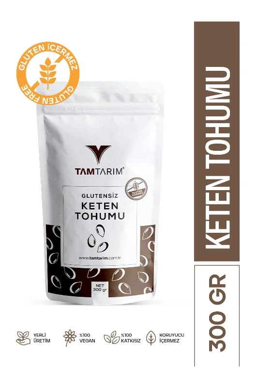 Glutensiz Keten Tohumu 300 gr