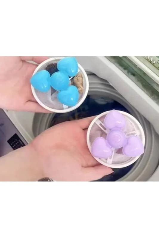 Çamaşır Makinası İçi Saç ve Tüy Toplama Topları
