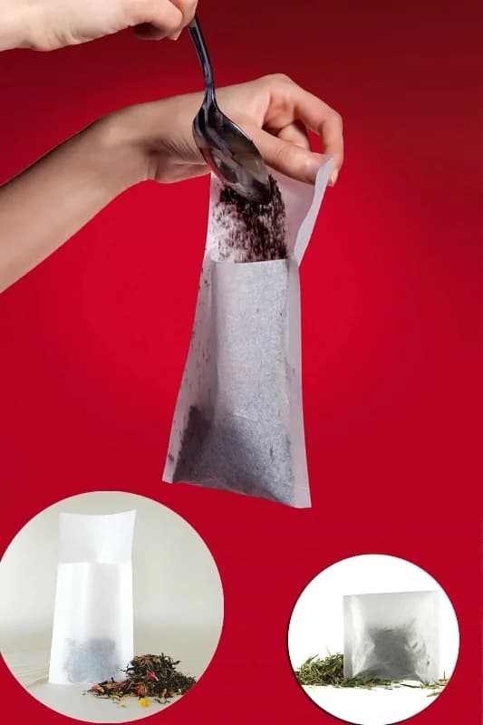 Bitki Çayı Ve Çay Filtre Kağıdı – 30’lu Set, Tek Kullanımlık, Kolay Demleme