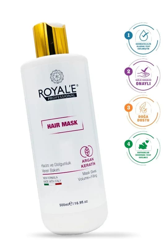 Saç Maskesi - Argan Keratin Hair Mask 500ml