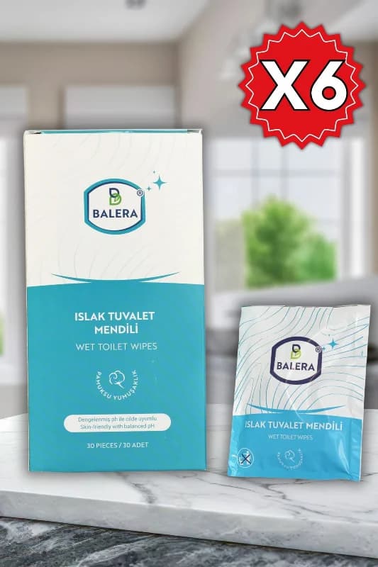 Islak Tuvalet Mendili 180 Adet **Tekli Özel Ambalaj**