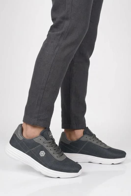 Füme Fileli Unisex Spor Ayakkabı