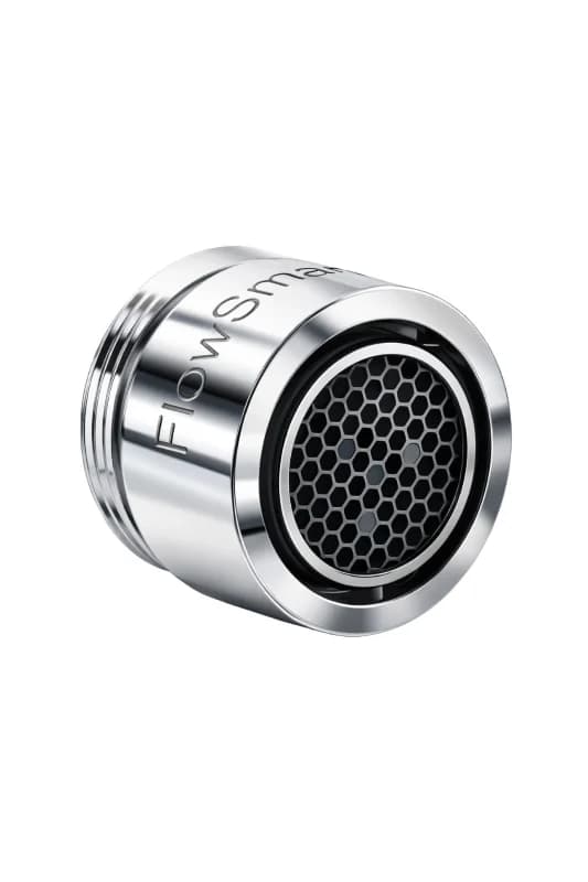 FLOWSMART Su Tasarruflu Aeratör 3,7 L/DK | %85’e Varan Su Tasarrufu | ØF18 Miks & Kuğu Batarya Uyumlu