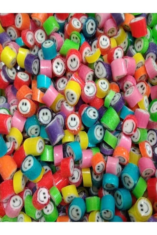 Karışık Gülenyüz Lolly Şeker 500 gr