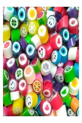 Çok Renkli Lolly Tropik Meyve Aromalı Şeker 250 Gr.