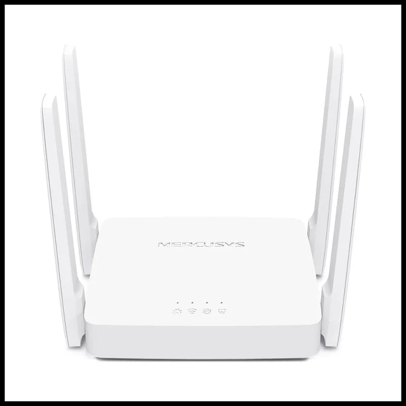 MERCUSYS AC10, AC1200, 3Port, 1200Mbps, DualBand, Masaüstü, Megabit, Router