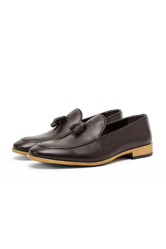 Tusa Hakiki Deri Erkek Klasik Ayakkabı, Loafer Klasik Ayakkabı
