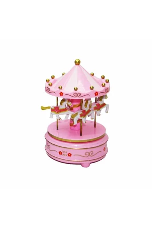 Music Box Carousel Müzikli Atlı Karınca