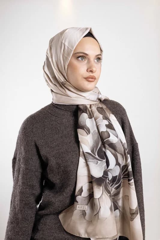 Alfa Silk Kadın Şal - İpeksi Parlaklıkta, Kolay Şekil Alan, Şık Kombin Tamamlayıcısı