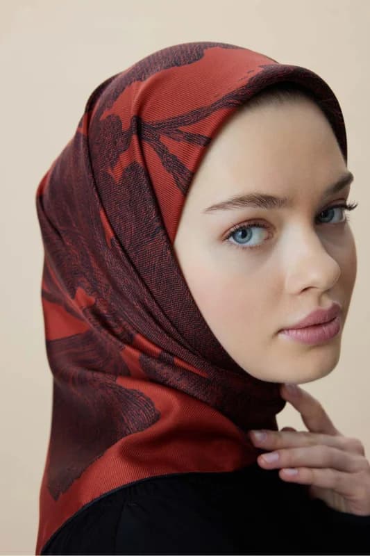 FARAH MULBERRY İPEK EŞARP 90*90 CM