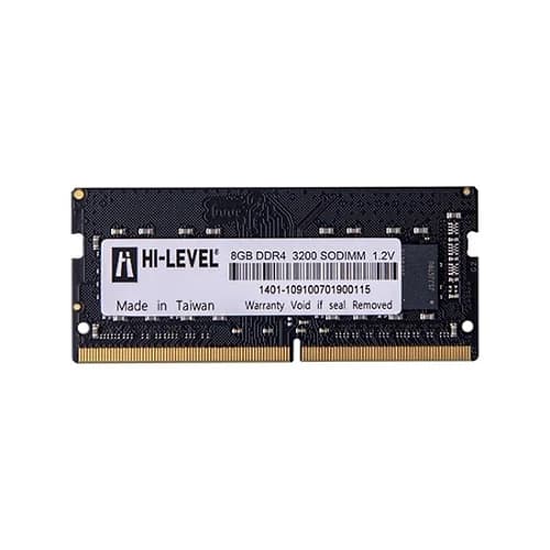 HI-LEVEL 8GB DDR4 3200Mhz Notebook Ram HLV-SOPC25600D4/8G (1.2V)