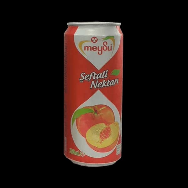 Meysu Şeftali Nektarı Teneke Kutu 330 Ml
