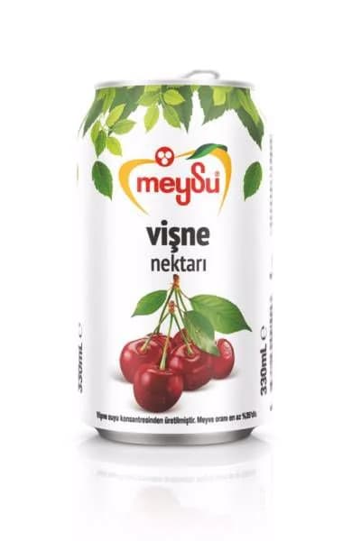 Meysu Vişne Nektarı Teneke Kutu 330 Ml