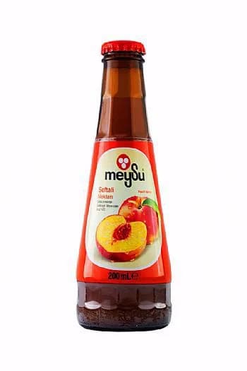 Meysu Nostalji Şeftali Nektarı Cam 200 Ml