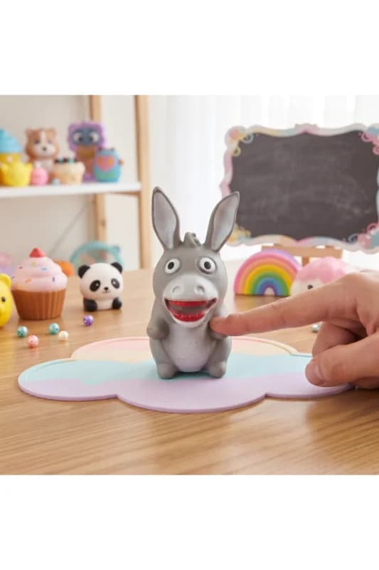 Eşek Tasarımlı Stres Oyuncağı - 12'li Paket - Yumuşak Oyuncak