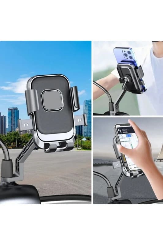 ® Motor,Motosiklet,Bisiklet ,Scooter İçin 360 Derece Dönebilen Dikiz Aynası Ve