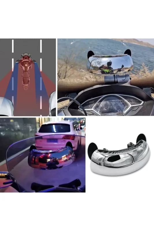 ® Motosiklet İçin Islanmaya Dayanıklı Geniş Açı Görme ve Kör Nokta Aynas�