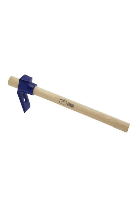 Ahşap Saplı Dövme Çelik Keser - Boyalı Sap - 400 Gram