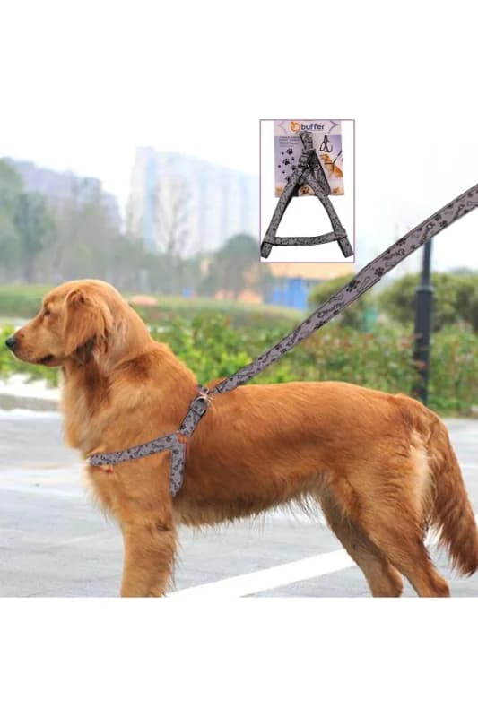 ® Ergonomik Yumuşak Dokulu Terletmez Köpek Göğüs Tasması Medium