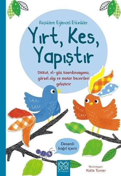 Küçüklere Eğlenceli Etkinlikler - Yırt, Kes, Yapıştır