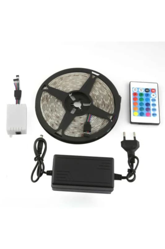 RGB Şerit 54 LED Kumandalııı USB Bağlantılı (E5)