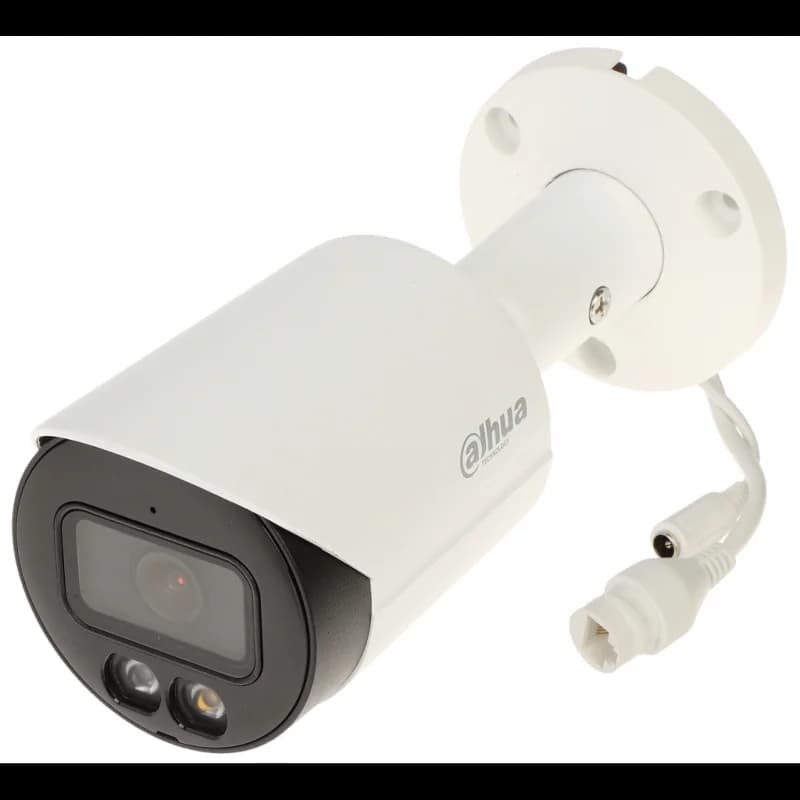 DAHUA IPC-HFW2449S-S-IL, 4Mpix, Wizsense, Dual Smart Light, 3,6mm Lens, H265+, 30Mt Gece Görüşü, IP67, Dahili Mikrofon, PoE Bullet IP Kamera