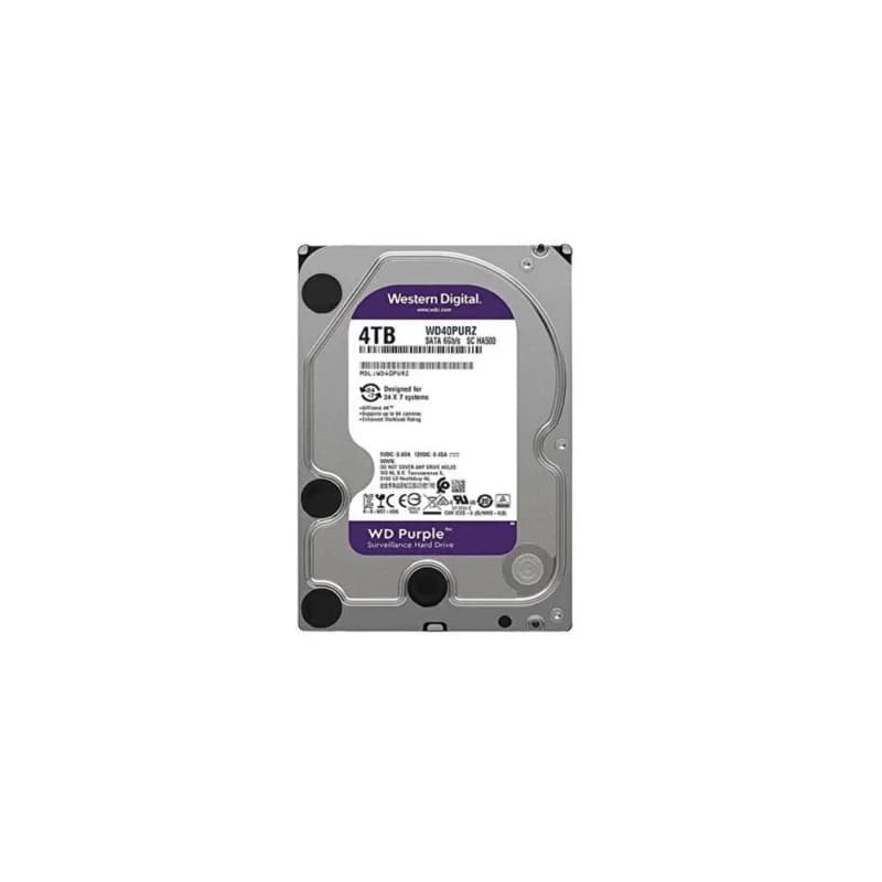 GV HD 4TB WD 3.5 PURPLE SATA3 5400RPM 128MB 7/24 GUVENLIK WD44PURZ (3 YIL RESMI DIST GARANTILI)