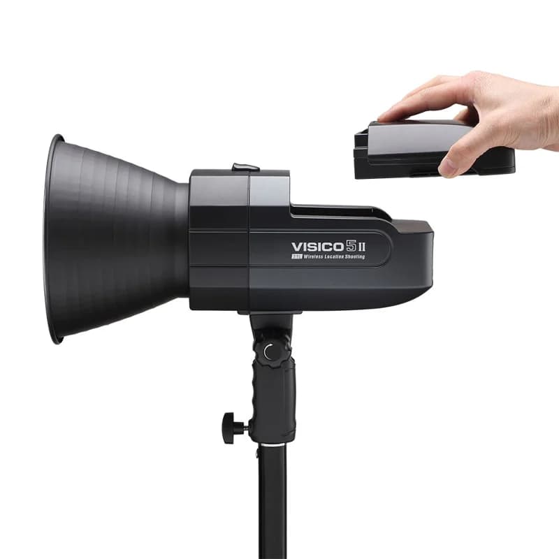 Visico 5 II TTL Akülü Paraflaş