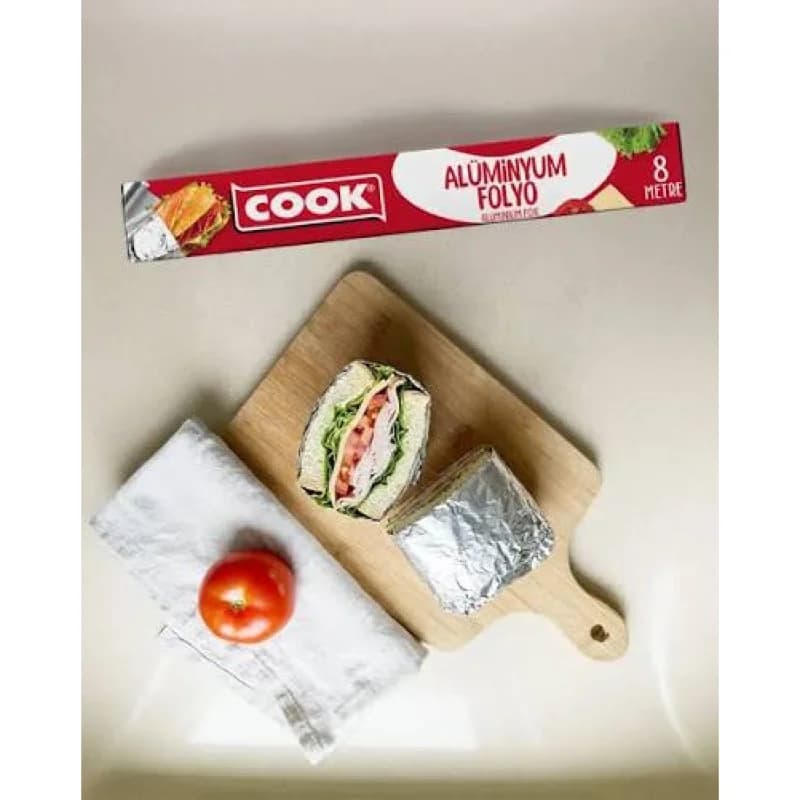COOK ALİMİNYUM FOLYO 8 CM