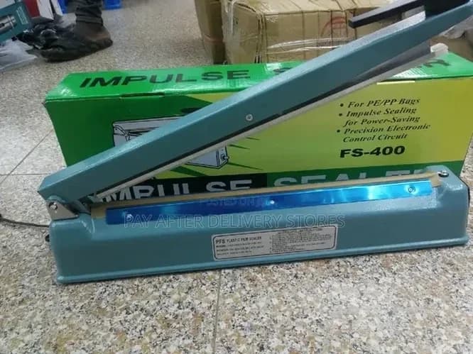 Metal Gövde Poşet Ağzı Kapatma Makinası 40 Cm Uzunluk