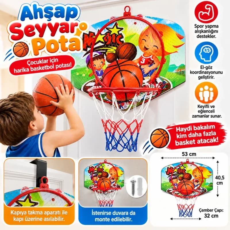 Şık Tasarımlı 100A Ahşap Pota 1 Adet