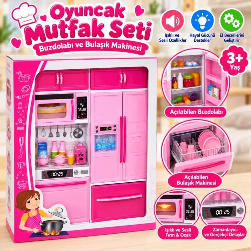 Buzdolabı ve Bulaşık Makinesi 1 Adet Set