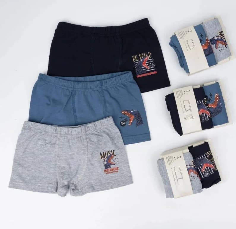 Erkek Boxer 2'li Set Rahat Kullanım İçin