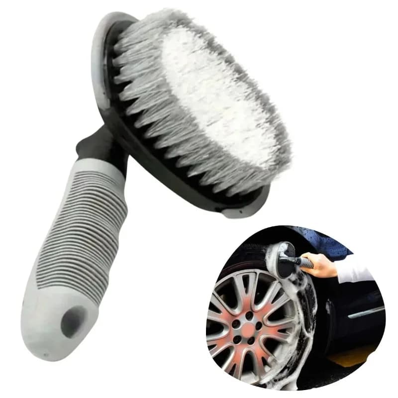 Ergonomik Çok Amaçlı Oto Temizlik Fırçası - Koltuk ve Jant İçin