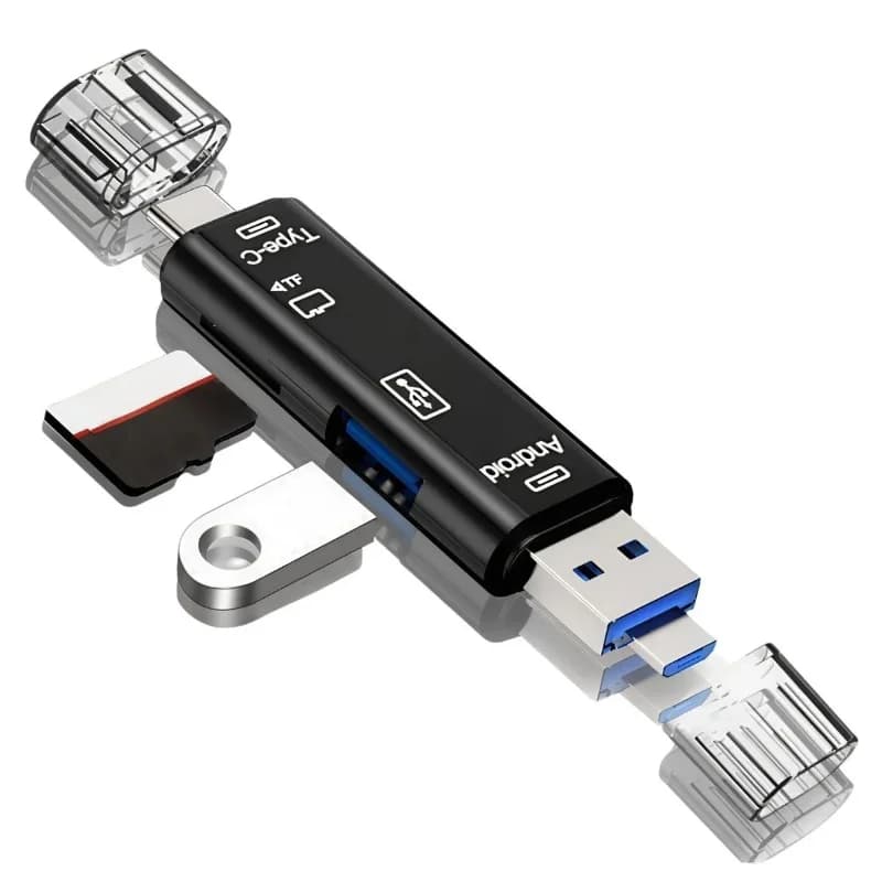 Çok Amaçlı USB 2.0 OTG Dönüştürücü Micro SD Kart Okuyucu