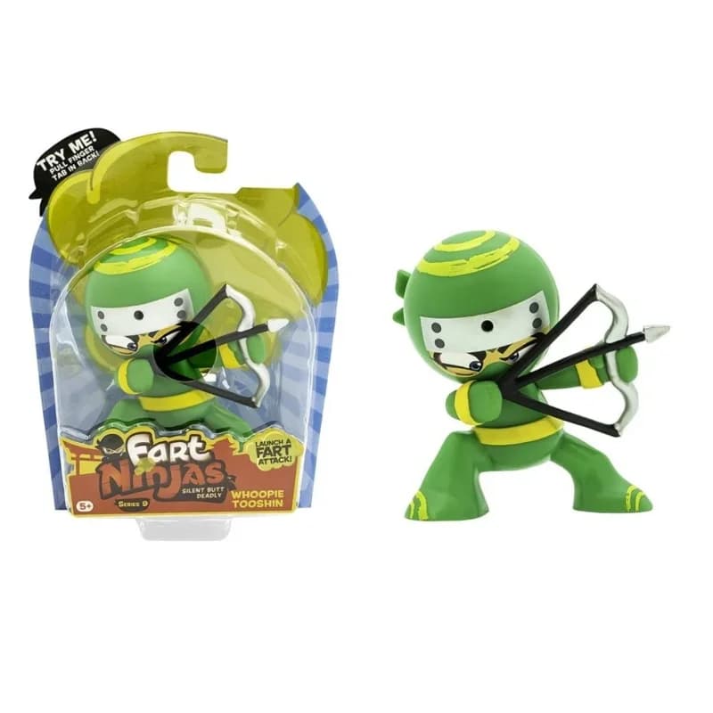 Eğlenceli Gaz Çıkaran Fart Ninja Figürü - Sensörlü