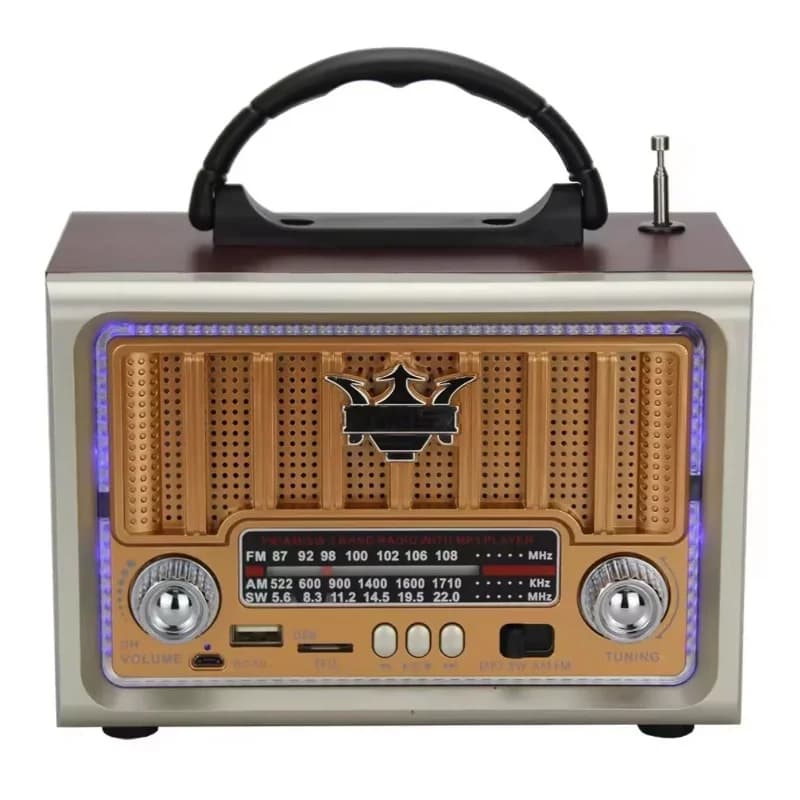 Şık Tasarım Taşınabilir AM FM SW Radyo