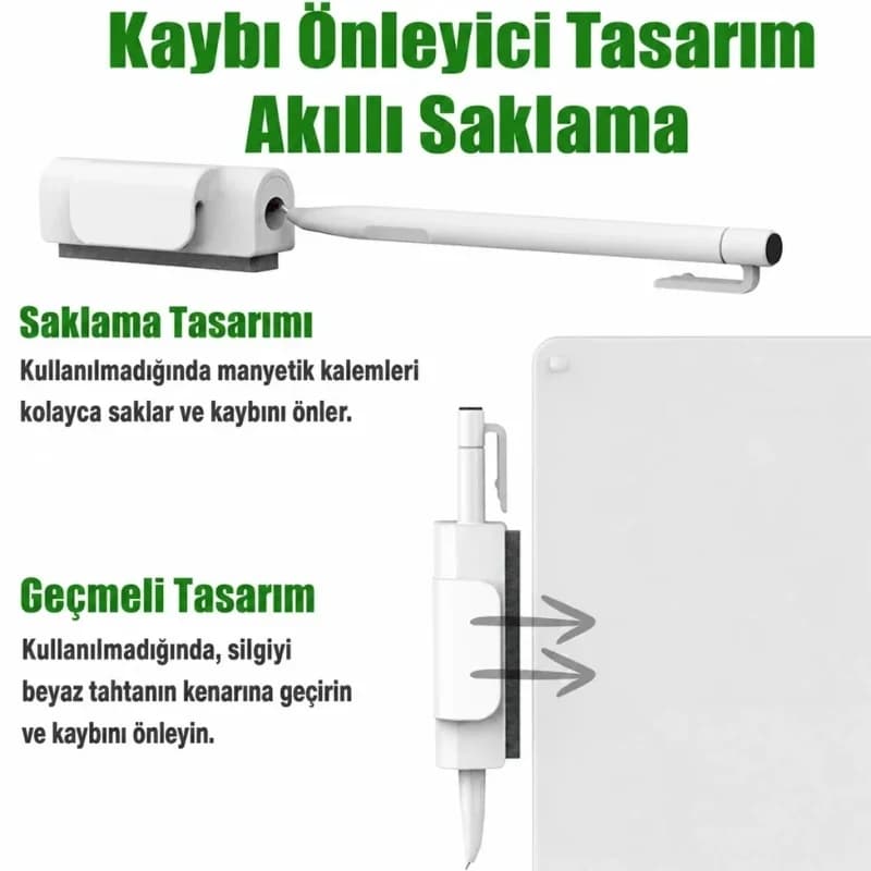 Sihirli Manyetik Yazı Tahtası 10 inç - 25 cm