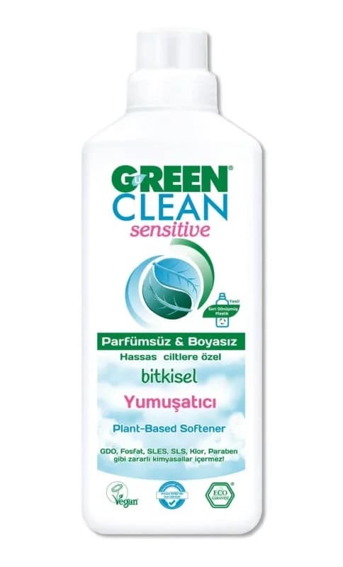 Bitkisel Yumuşatıcı 1000 ml Parfümsüz Hassas Formül